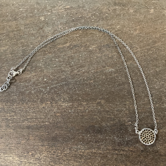 Reversible Anna Beck circle necklace - Picture 1 of 2